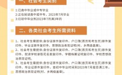 高考社会考生报名条件