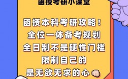 函授本科学历怎么报考研究生